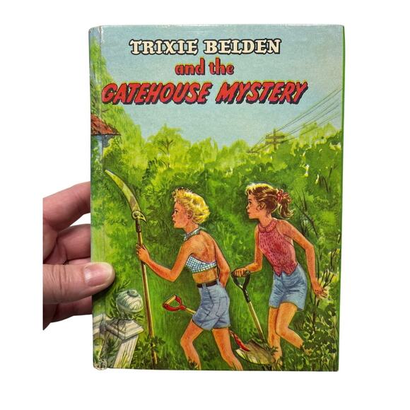 Trixie Belden and the Gatehouse Mystery 1951/1954 Whitman Vintage Book - Picture 1 of 12